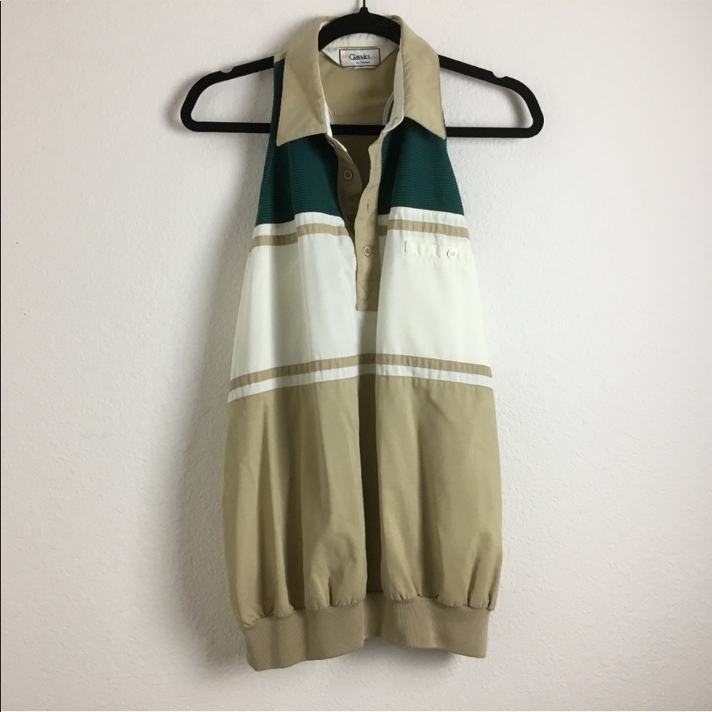 VINTAGE UPCYCLED RACERBACK TANK J829
